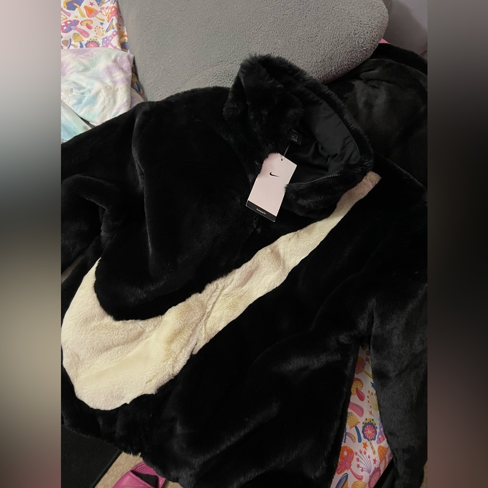 Nike oversized Swoosh logo Jacket